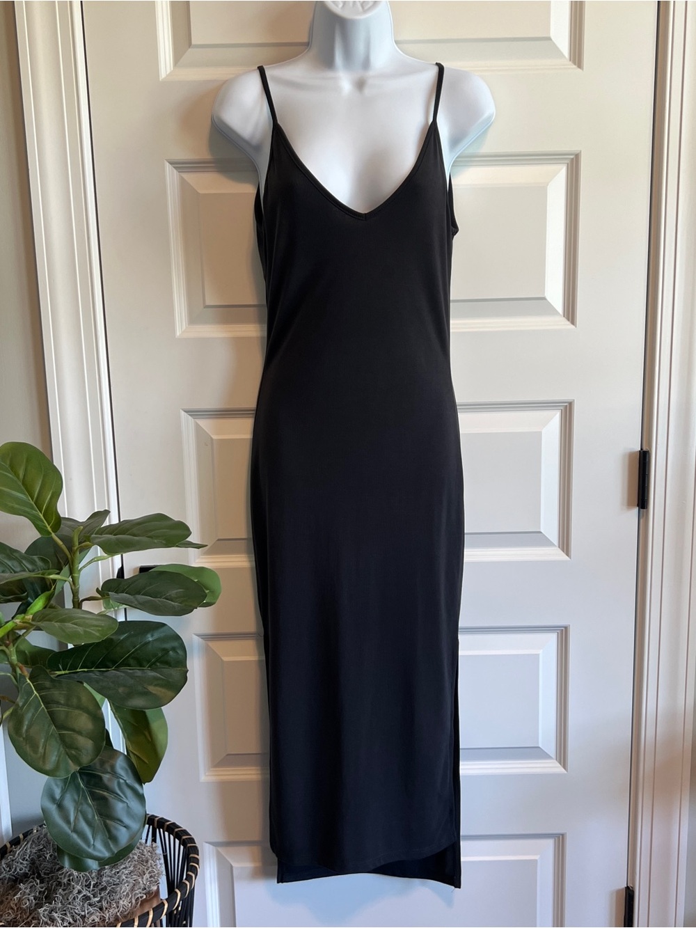 CHERISH Slip Dress Bodycon Ribbed Small